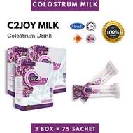 Susu C2Joy Original Kolostrum (Susu untuk Bayi dan Dewasa) Set 3 Box HALAL