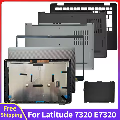Replace Case For Latitude 7320 E7320 L7320 New Rear Lid Top Case Front Bezel Palmrest Touchpad Botto