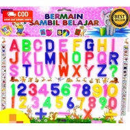 Letter & NUMBER CHILDREN'S TOYS / TEMRURAH MAGNET LETTER NUMBERS EDUCATIONAL TOYS