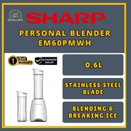 Sharp 300W 0.6L Personal Blender EM60PMWH