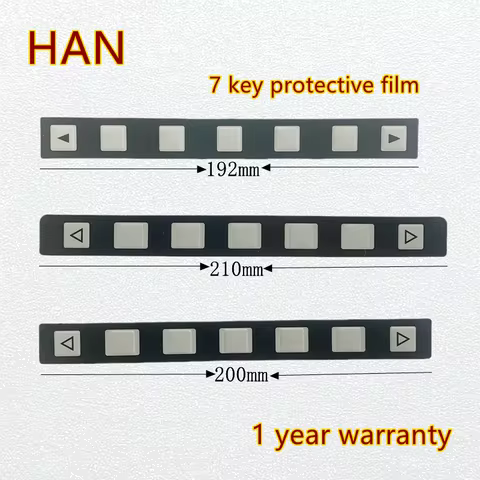 New For FANUC Oi System A98L-0001-0519 A98L-0005-0501 7 Key 12 Key Film A86L-0001-0298 A98L-0005-025