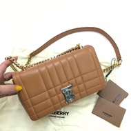 Burberry Lola chain brown bag