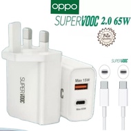 OPPO REALME RENO 4 5 6 A16 A31 A54 A74 F19 SUPER VOOC/VOOC 65W 2m TYPE C FAST CHARGE USB CABLE MICRO/TYPE C VOOC CHARGER