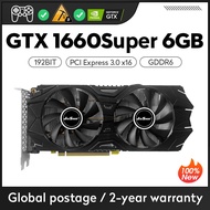 ✤☁Gainward Gtx1660 Super 6g Gddr6 192bit Dual Fan Cooling + Heat Pipe Cooling, Nvidia Geforce Gtx 16