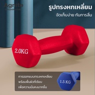 Dumbbells Pair of Dumbbells Exercise Fitness 2-Piece Dumbbells 1kg 3kg 4kg 6kg 3kg Dumbbells for Red