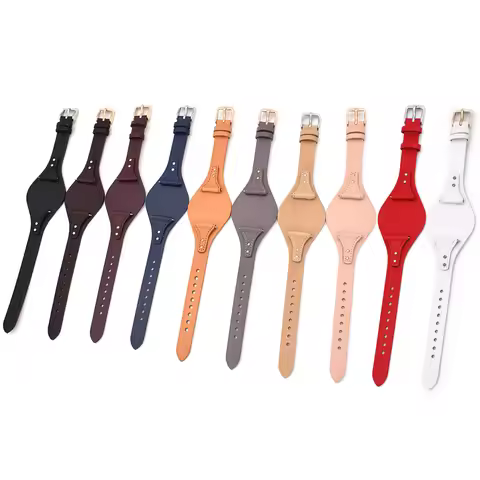 18mm Spring Bar Genuine Leather Watch Strap Replacement for Fossil ES4286 ES4114 ES4113 ES3838 ES374