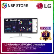 LG UltraGear 29WQ600 29" UltraWide FHD IPS 100Hz Monitor ( Speaker, HDMI, DP, 3 Yrs Wrty )