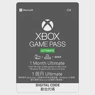 ESD-Xbox 金會員含Game Pass 1個月終極版 數位下載版