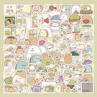 [PipiGO] 60Pcs Sumikko gurashi Sumiko summiko gurashi graffiti lovely stickers Sumikko gurashi following from glass decorative sticker wholesale Sumiko summiko gurashi Sumikkogurashi