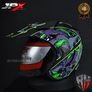 HELM JPX SUPERMOTO SHARK BLACK DOFF PACKING BOX