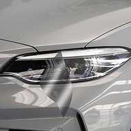 LAVIYE Car Headlight Protective Film 2 Pcs Self Healing TPU Protection Transparent Stickers，for BMW 