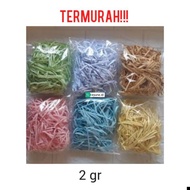 Shredded Paper Chopped Shredder For Additional Packing Parcel 2gr