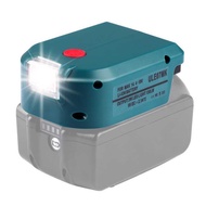 Suitable for Makita Adapter 14V/18V Lithium Battery ADP05 LED Light with USB Type-c Converter