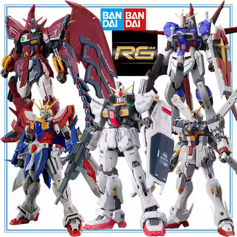 In Stock Original Bandai Spirits Mobile Suit Gundam RG God Gundam Force Impulse Gundam Crossbone X-1