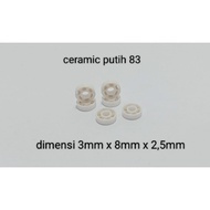Bearing Zirconia MR 83 W2.5 3x8x2.5