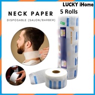 1-5PCS Neck Tissue Paper Disposable Barbers Hair Dressing Paper Strip Roll Neck