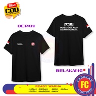 PJSI T-shirt, Judo Association, All of Indonesia, Free DB Name, Distro T-shirt