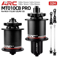 ARC MT010 Pro 32 Holes MTB Bicycle Hub Noisy Cube Mountain Bike Hub Front Rear MS XD HG Freehub 6 Bo
