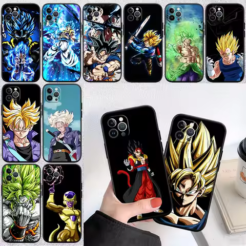 IW13 Dragon Ball Goku Shell Phone Case for Samsung Galaxy Note 10 20 S23 S24 S25 Ultra FE Plus Edge