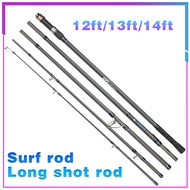 【NYA】Surf rod12ft/13ft/14ft Carbon fiber Casting/Spinning Rod light Fishing Rod Bait rod saltwater r