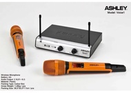 MICROPHONE WIRELESS ASHLEY VOICE-1 isi 2 Mic Pegang