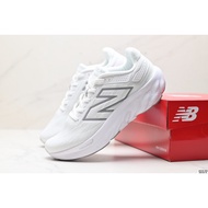 New Balance NB 1080 V13 Fresh Foam x comfortable mesh Shock absorption running shoes white grey M108