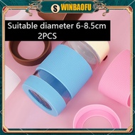 6/6.5/7/7.5/8cm  Silicone Boot Aquaflask Tumbler Boot Hydro Flask Silicone Base Cup Protective Cup M