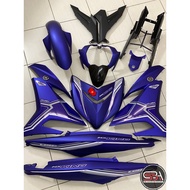 COVERSET YAMAHA Y15 YSUKU Y15ZR V1 V2 MKV MX KING BLUE WHITE MATTE BLUE BIRU TANAM CLEAR ORIGINAL MAGICBOY