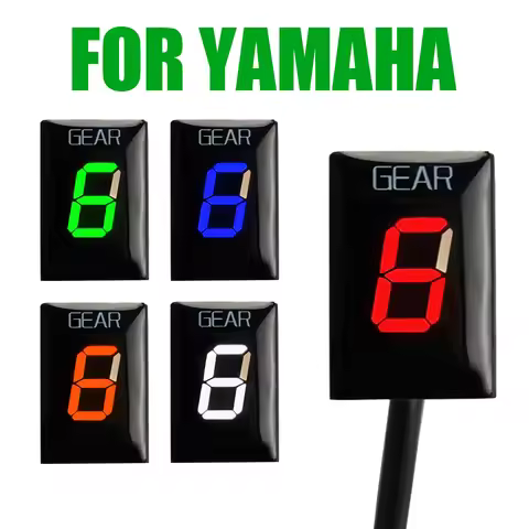 Motorcycle Gear Indicator For Yamaha FZ8 Fjr1300 FZ16 YZF-R1 R6 FZ400 BT1100 XJ6 Xvs1100 XV1900 Fzh1