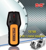 金屬探測器 3 合 1 TS78B 便攜式螺柱探測器金屬線螺柱探測器  fdpckp Metal Detector 3 in 1 TS78B Portable Stud Finder Metal Wi