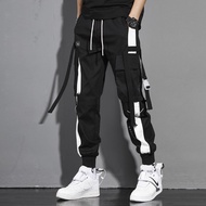 M-5XL READY STOCK Cargo Pants Men Trendy Fashion Loose Plus Size Casual Pants