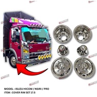 LORI ISUZU HINO FUSO COVER RIM 17.5 CHROME