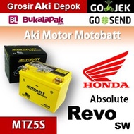 Aki Honda Absolute Revo SW MOTOBATT MTZ5S/ kering motor u/ GS Yuasa