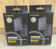 🔥全新行貨現貨🔥Nitecore NW5000 碳纖磁吸無線充電行動電源 Magsafe 5000mAh