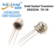 (2-10pcs) 2N2222A TO-39 Gold Sealed Transistor
