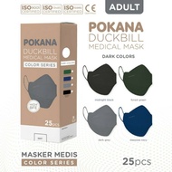 Masker POKANA Duckbill 4 -ply Earloop Medical Face Mask Adult - Box