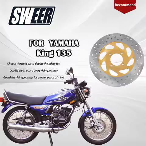 SWEER Motorcycle front brake disc replacement disc brake is suitable for Yamaha RX King 135 (RX-K)