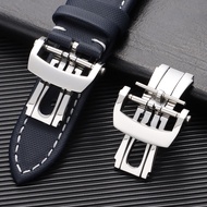 20mm Stainless Steel Watch Butterfly Buckle ​for Blancpain Fifty Fathoms Watch Band Deployment Deplo