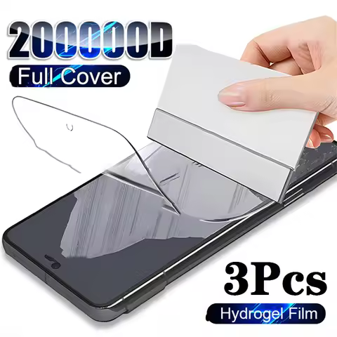 3Pcs Hydrogel Film For Doogee Blade 10 Pro Ultra Max V40 N55 V Max Plus Pro Doogee S118 Fire 6 S200