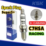 ESPADA SPARK PLUG RACING SUPER3+ C7HSA EX5 EX5 DREAM WAVE100 CLASS1 KRISS100 EBONUS PLUG RACING ESPA