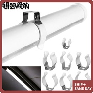 LIZMON 5Pcs Lamp Tube Clip, Clamp Holders With Rubber Protection Spring Terry Clip,  T3/T4/T5/T6/T7/
