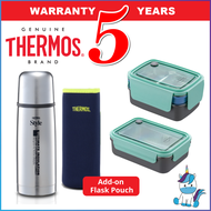 ThermoCafe Stainless Steel Thermos Flask or Lunch Box - Flask Bag - 1 Year Warranty | HUSHABUY