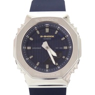 近全新 卡西歐G-SHOCK珍愛之心系列 GM-S2110SH-2AJF 不鏽鋼樹脂海軍藍石英類比/數位雙顯手錶 G-Shock 1589 [二手]CASIO