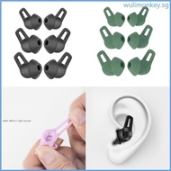 WU Silicone Ear Plugs Kit for Freelace Pro Sports Headphone S-M-L 3 Pair Replacement Soft Silicone Earbud Hooks