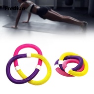 [Lzdyqmy2] Weighted Fitness Hoop Flexible Fitness Circle Portable Foldable Circle Spring