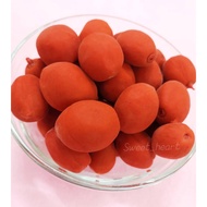 100g - Asam Timbang Masin Manis Asam Buah Merah 高级蜜饯 无核红桃粒