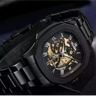 JAM TANGAN BELLEDA 9484 RANTAI AUTOMETIK SEGI ORIGINAL WATER RESISTIANCE