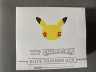 美版 Pokemon 25 th Celebrations Elite Trainer Box 25 週年 ETB