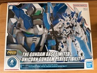Bandai RG The Gundam Base Limited Unicorn Gundam Perfectibility