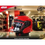 GIVI HELMET M37.0 GRANDE SOLID CANDY RED /OPEN FACE HELMET / MOTORCYCLE HELMET /M37.0 GRANDE